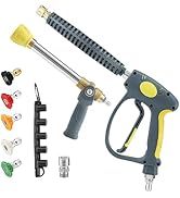 JOEJET Long Pressure Washer Gun with Shooter Tip, Adjustable Long Range Pressure Washer Nozzle wi...