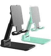 OGMAPLE Phone Stand for Desk, Cell Phone Holder Cute Smart Cellphone Stand Foldable Stands Compat...