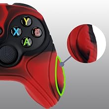 controller grip for xbox series x s silicone skins controller thumb grips caps for xbox series s x