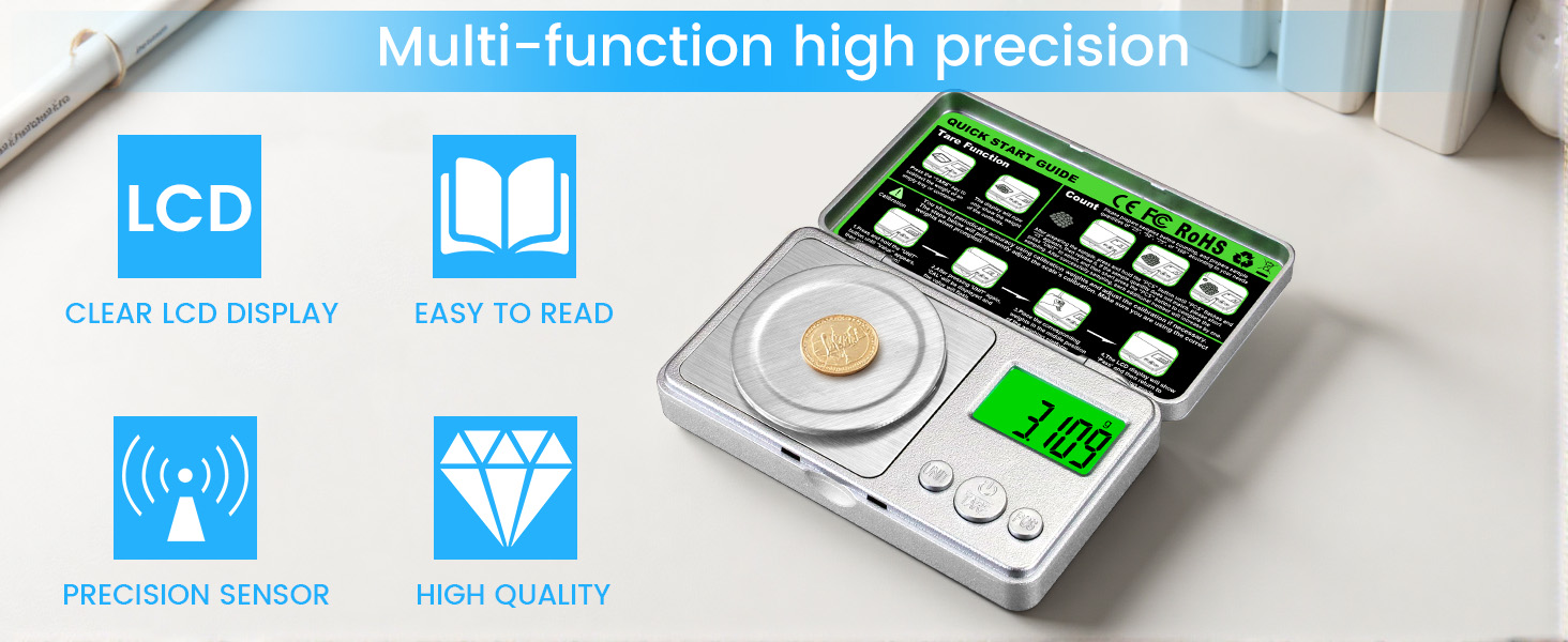 High precision electronic scale 0.001g
