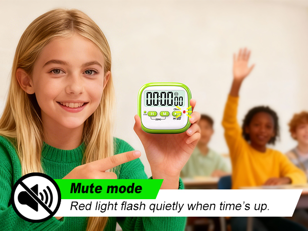 Digital timer with Silent Mode