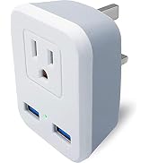 Type G UK Power Plug Adapter, Travel Adapter for US to British England, London, Ireland, Scotland...