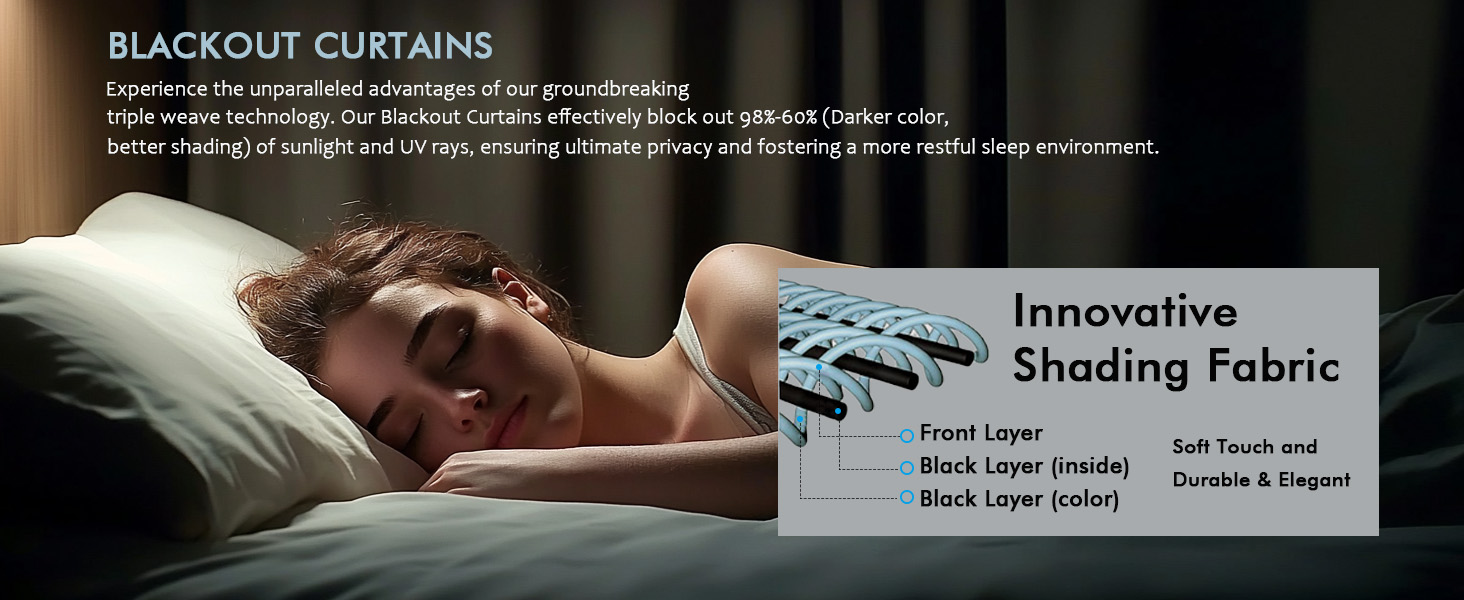 blackout curtains