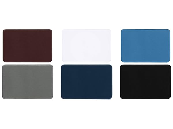 Machine washable memory foam bath mat