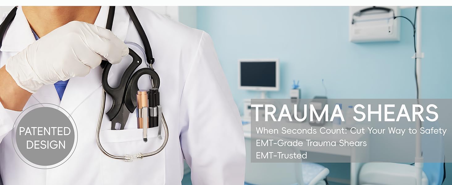 Trauma Shears, EMT scissors, Medical Scissors,Bandage Scissors