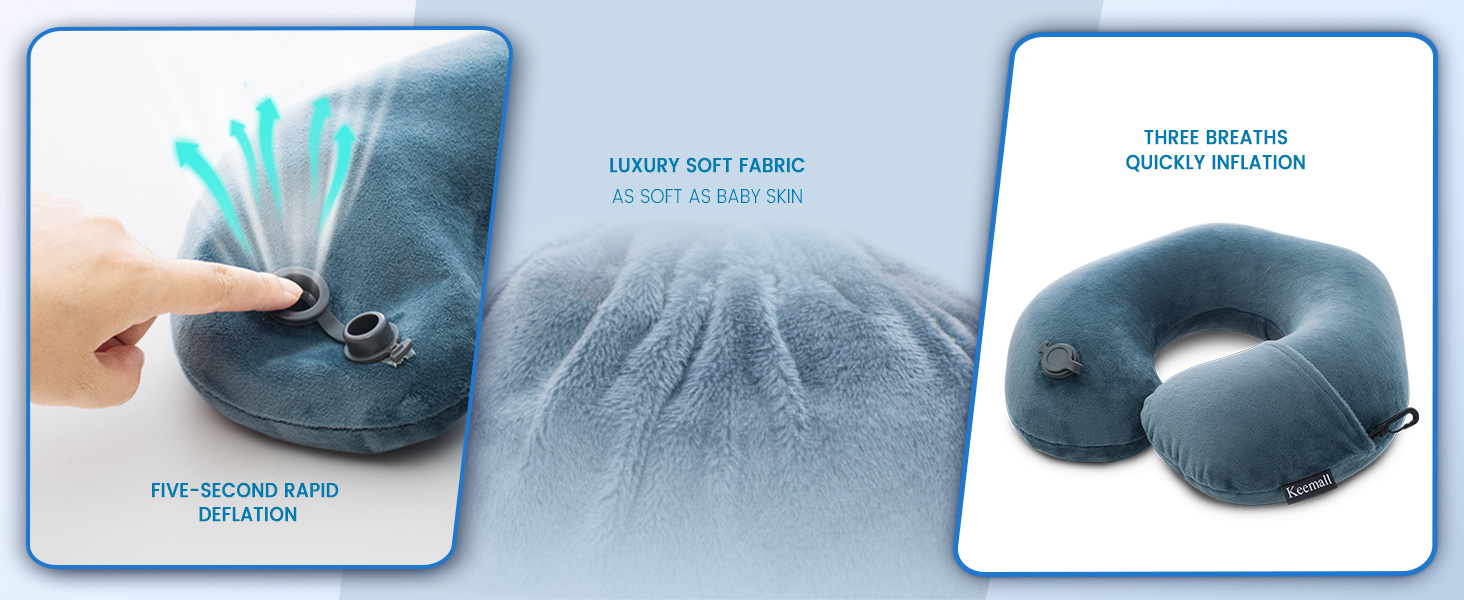 travel headrest,blow up airplane pillow