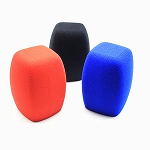 Square Foam Windscsreen in 3 colors