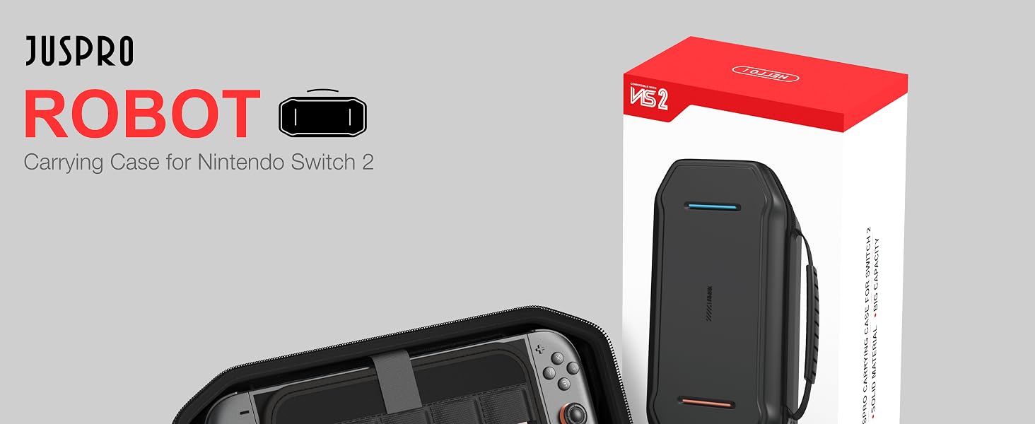 juspro carrying case for switch 2
