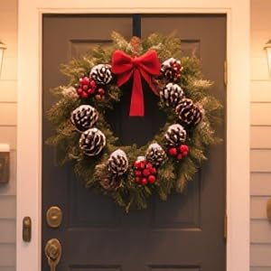 door wreath hanger