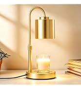 CASTLELIFE Dimmable Candle Warmer Lamp with Timer, Height Adjustable Candle Warmer for Jar Candle...