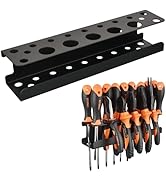 MUTUACTOR Screwdriver Organizer Heavy Duty,Anti-slip Magnetic Screw Holder for Tool Box Drawer,Ma...