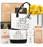 iAOVUEBY 60th Birthday Gifts for Her Women, Cool Gifts for 60 Year Old Woman, Sixty Birthday Tote...