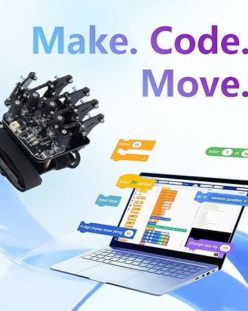 ESP32 Motion-Sensing Glove Supports Arduino