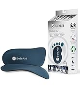 SoleAid Insoles Slender ii 3/4 Length Neutral Arch Support Thin Orthotic Inserts for Tight Fittin...