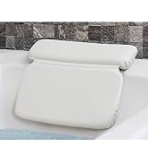 Epica Bathtub Pillow | Luxury Bath Accessories for Women & Men, Bath Decor | Non-Slip Waterproof ...