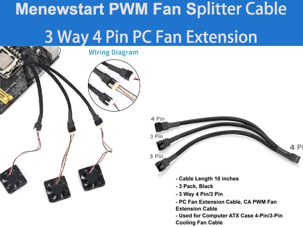 PWM Fan Splinter Cable