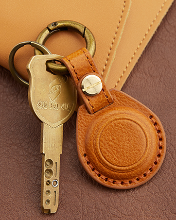 airtag holder with keychain