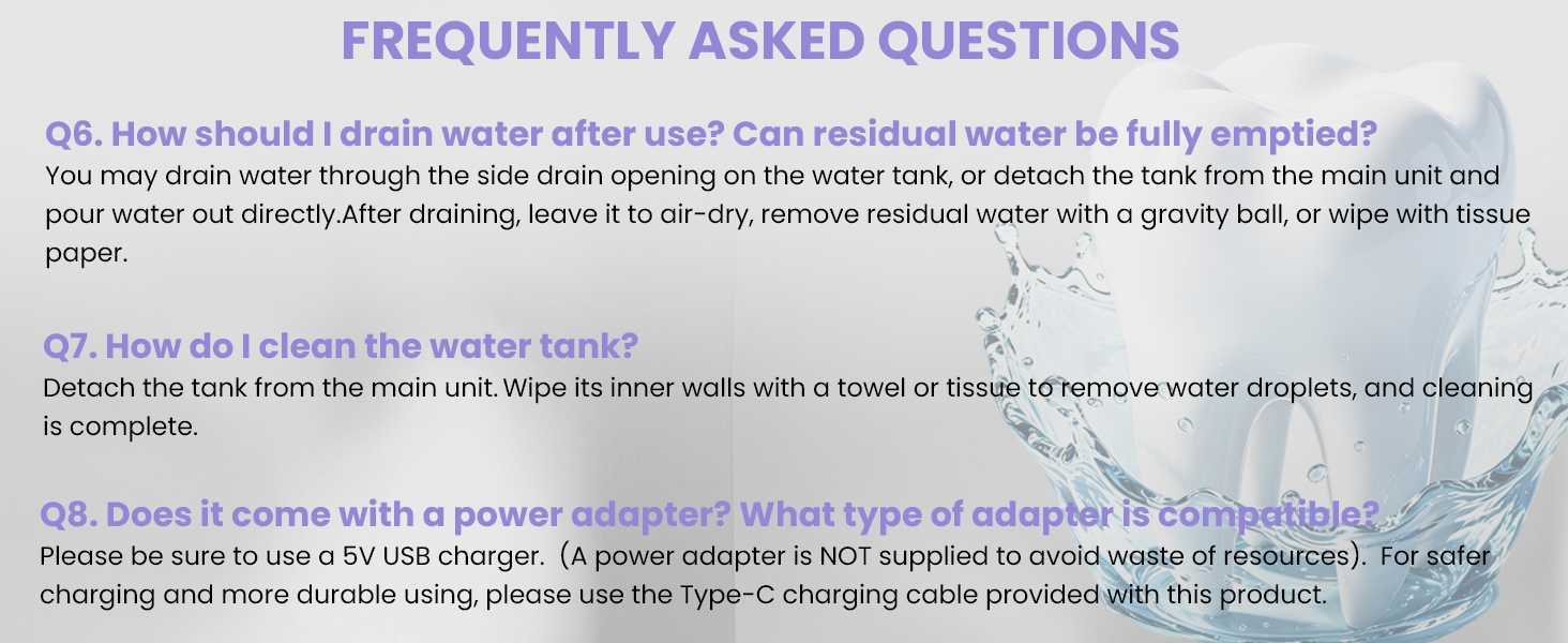 goldant water flosser
