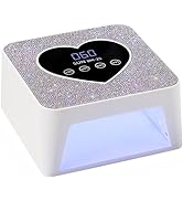 UV LED Nail Lamp,Nail Curing Lamps for Gel Polish with Automatic Sensor/4 Timer Setting,Led Nail ...
