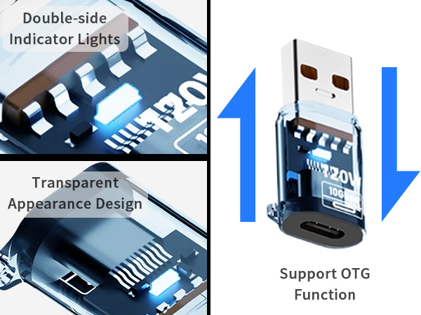 usb c female to usb male adapter