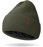 Winter Beanie for Men Women Fleece Lined Beanies Hats Soft Warm Winter Hat Thick Knit Hat for Dai...