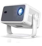 DreamFair Projector with WiFi and Bluetooth | 4K 1080P 250Ansi | Portable Movie Projector| Auto F...