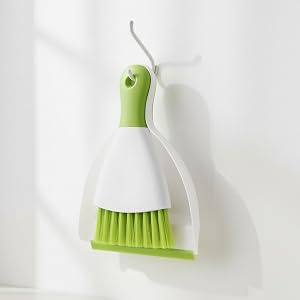 Small Dustpans and Brush Set for Home Cleaning, Sofa,Desk,Guinea Pig Cage,Cat Litter, etc.
