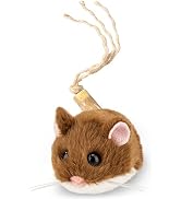 Migipaws Interactive MigiMouse Cat Toy 360° Rolling & Spin with Wiggling Tail for Indoor Cats Sma...