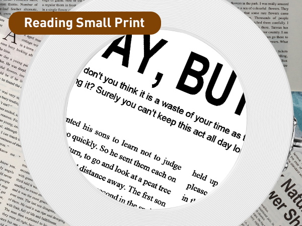 reading magnifying glass with light magnifying light with stand Reading Small print