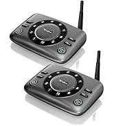 Hands-Free Intercoms Wireless for Home Business, Wuloo Upgrade Two Way Audio Intercom System for ...