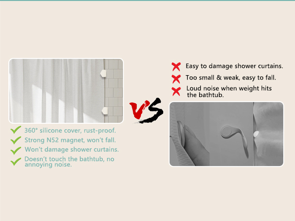shower curtain clips