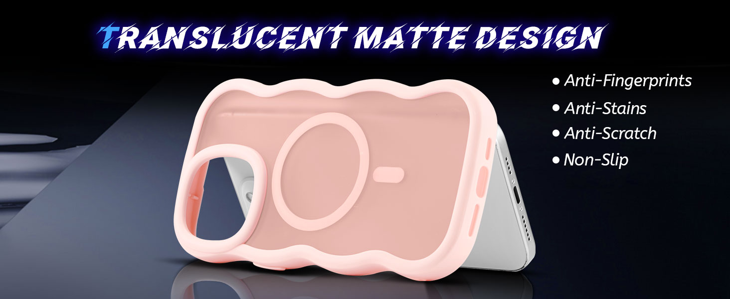 Cute Clear Case for iPhone 13/14/15, Wavy Ribbon Bow Case Pretty Aesthetic Case Cute Curly Case
