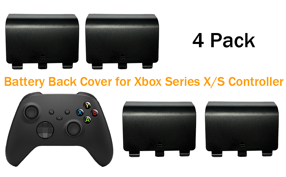 4 Pack Battery Back Cover for Xbox Series X Controller