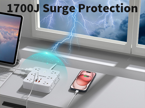 2 prong surge protector