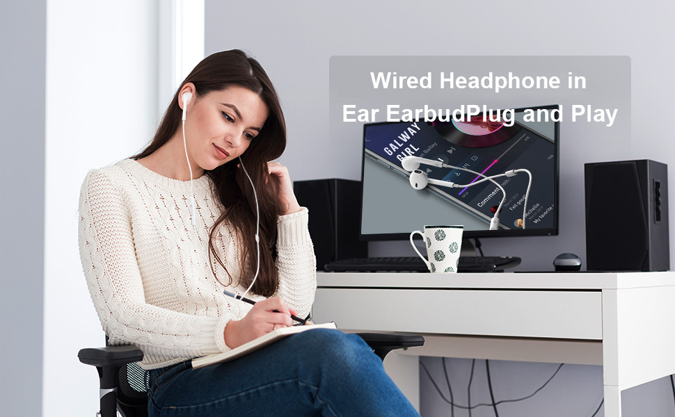 Earbuds wired Wired earbuds Earphones wired Wired earphones Headphones wired Wired headphones