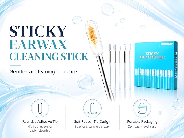 sticky ear cleaner