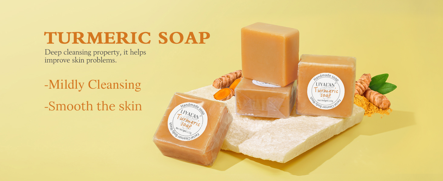 Turmeric soap