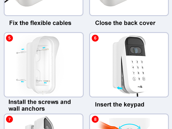 myQ Smart Garage Video Keypad