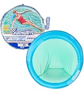 SwimWays Spring Float Premium Papasan Pool Lounger for Swimming Pool, Inflatable Pool Floats Adul...