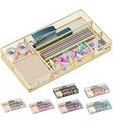 Becomrock Desk Drawer Organizer Tray, Office Drawer Organizer, Desk Accessories & Workspace Organ...