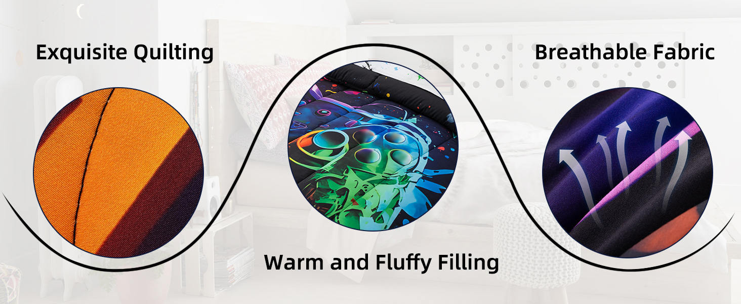 gamer bedding