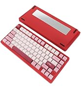 MK INKY75 Mechanical Keyboard with Full Aluminum Wireless Mechanical Gaming Keyboard, 75% Layout ...