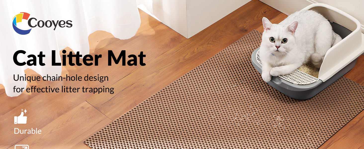cat litter mat