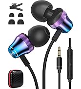 3.5mm Jack Earbuds Wired Earphone for Samsung Galaxy S10e S10 S9 A15 A14 A13 A03 Core A30S Noise ...