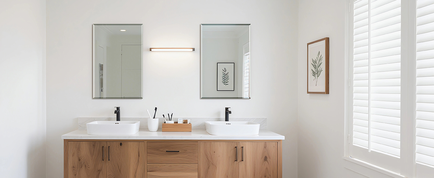 bathroom mirror