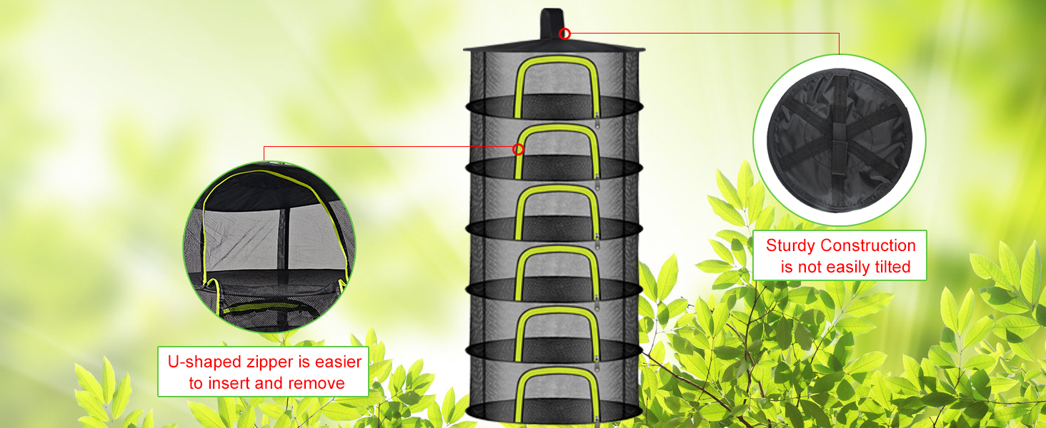 More Details of our Herb Drying Rack