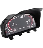 PROWEIJUN 12.3 Inch Car Digital Instrument Cluster LCD Dashboard Speedometer Screen for BMW 5 Ser...
