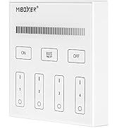 BTF-LIGHTING MiBoxer B1 Wireless 2.4G RF 4 Zones Monochrome LED/Single Color Wall Mounted Smart P...