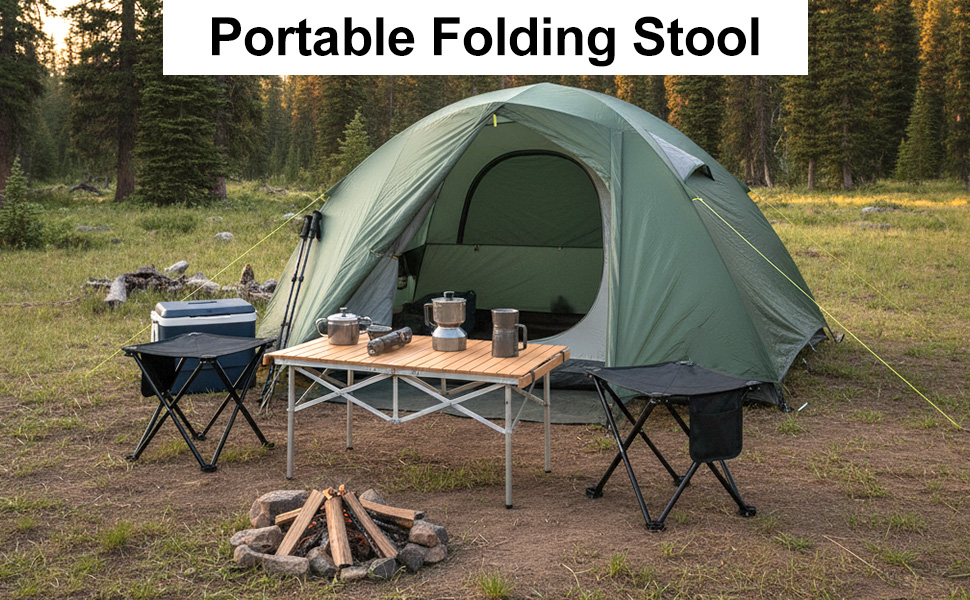 Camping Stool 2 Pack