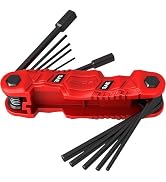11-Piece Folding Hex Key Set SAE (3/32